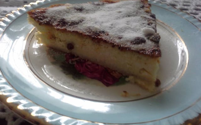 Torta de ricota para o Natal