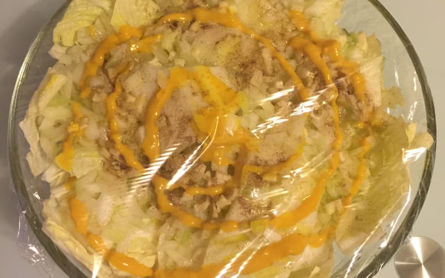 Acelga refogada de micro-ondas