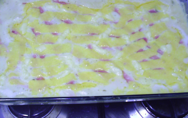 Filé de peixe da Vânia no molho banco