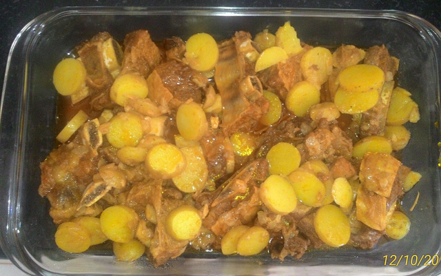 Rápida costela assada