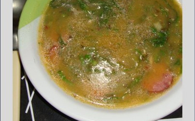 Caldo verde do Lúcio Cezar (prático e saboroso)