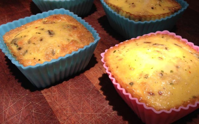 Muffin de omelete fit