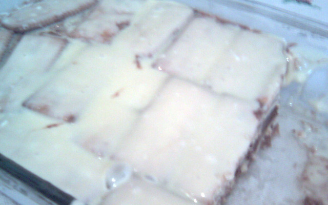 Pavê de sorvete de chocolate especial