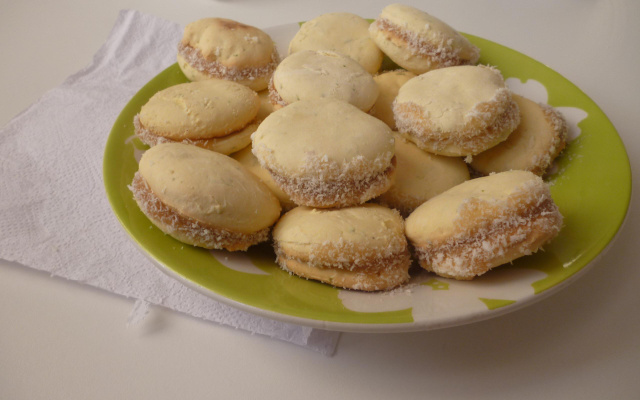 Alfajor de amido de milho (Maisena)