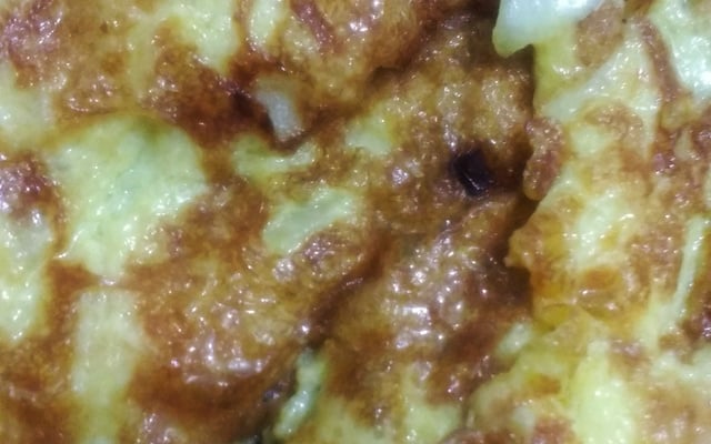 Omelete simples e rápido