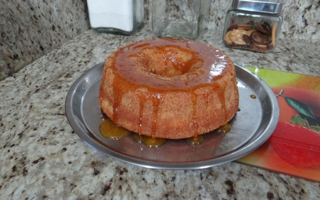 Bolo de laranja de liquidificador
