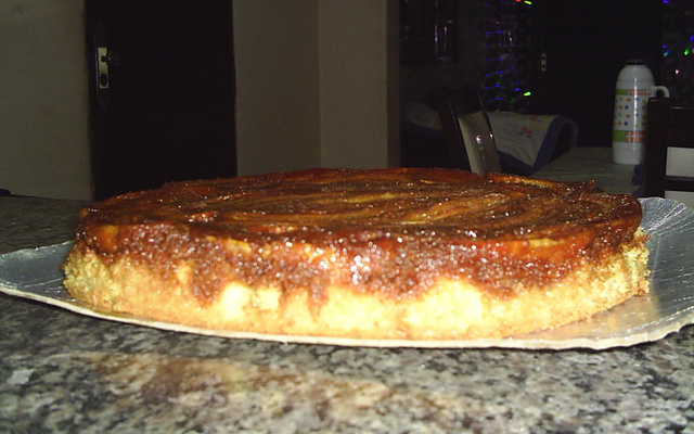 Bolo caramelizado da Marta