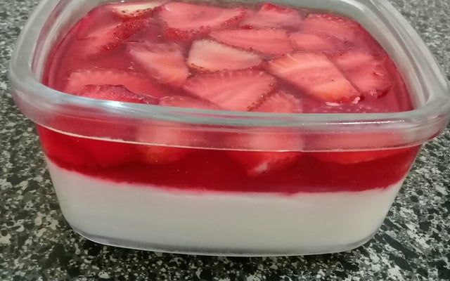 Sobremesa de morango