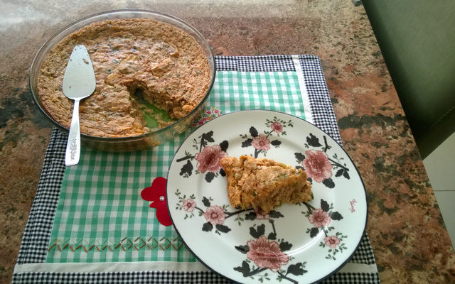 Torta de atum deliciosa