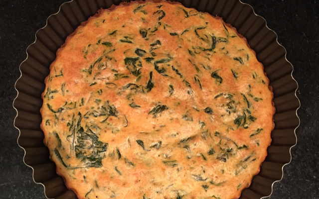 Souflé de espinafre