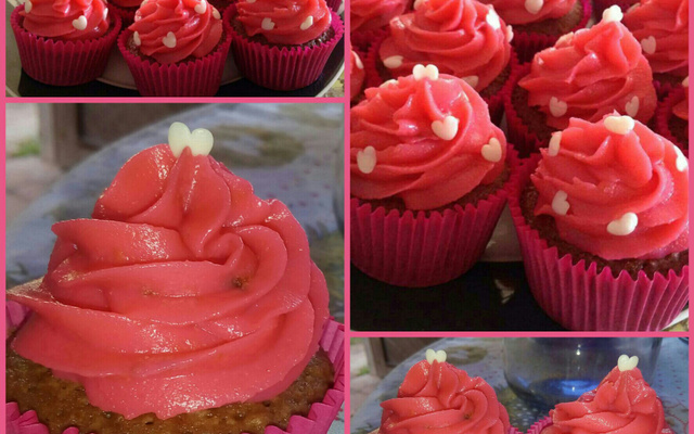 Cupcake de bicho de pé