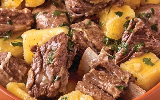 Vaca atolada à minha moda