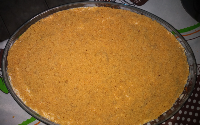 Pavê de amendoim delicioso