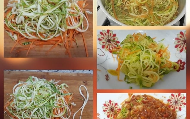 Espaguete de abobrinha