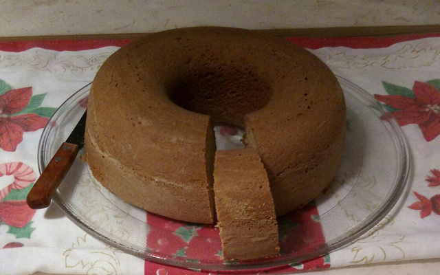 Bolo fofo de liquidificador