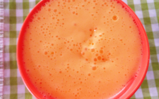 Mousse de gelatina fit