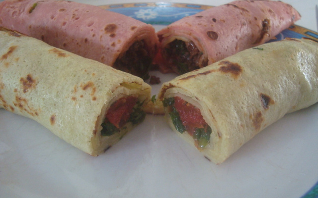 Panqueca de tomate seco