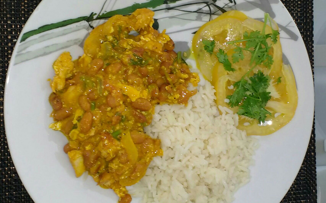 Moqueca de feijão baiana