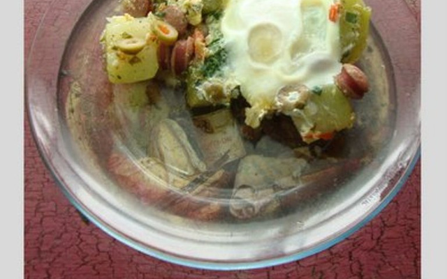 Caçarola de chuchu com atum do Lúcio Cezar