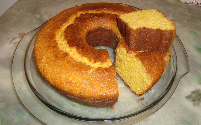 Bolo de Milharina facil