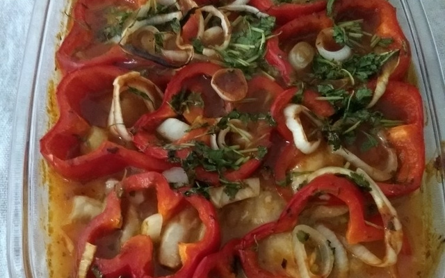 Filé de peixe ao forno