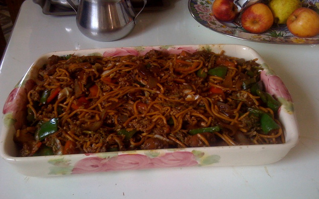 Yakissoba pratico e delicioso