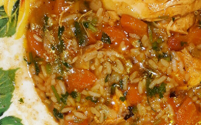 Canja de galinha light - super fácil