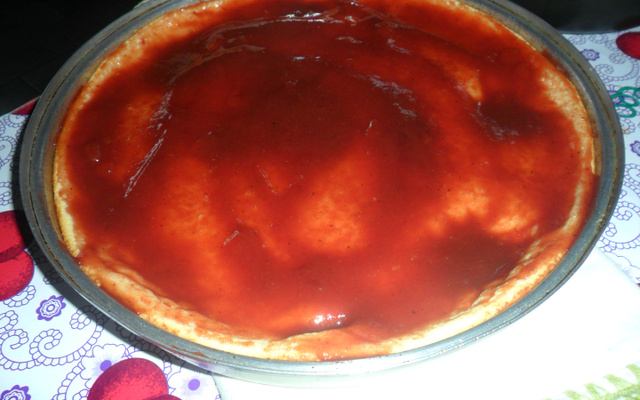 Torta de ricota com goiabada super fácil