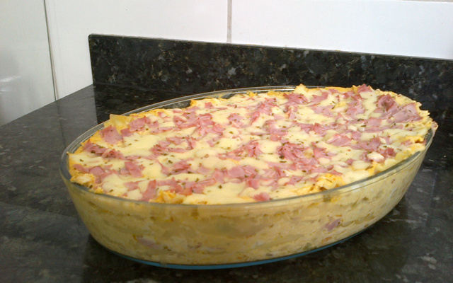 Lasanha de frango deliciosa