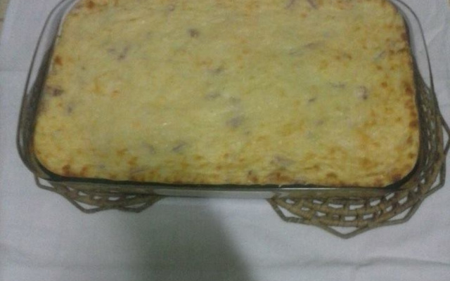 Souflé de queijo com batata