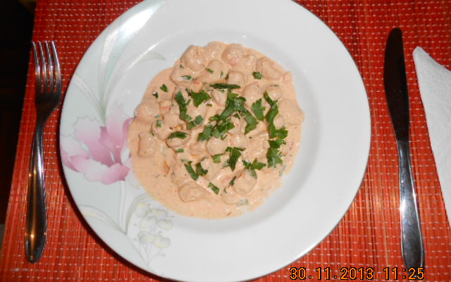 Estrogonofe de proteína de soja