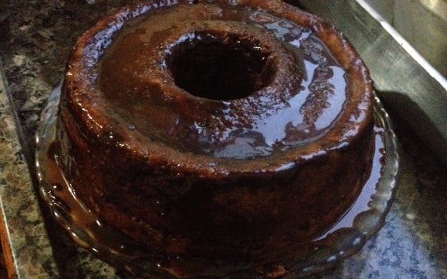 Bolo de chocolate sem ovos