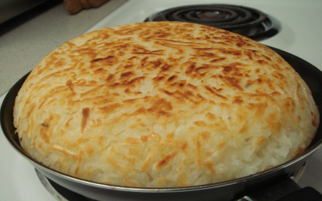 Rosti de batata à minha moda