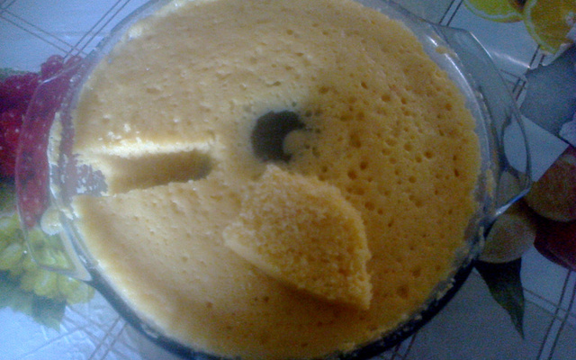 Bolo tang de liquidificador