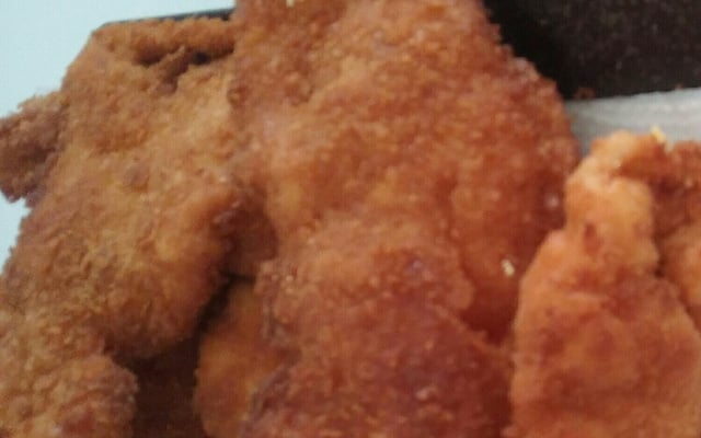 Frango empanado à moda Kukalucas