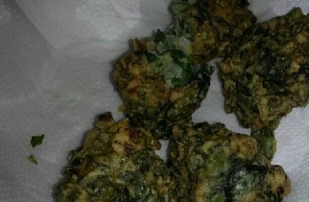 Bolinho de espinafre