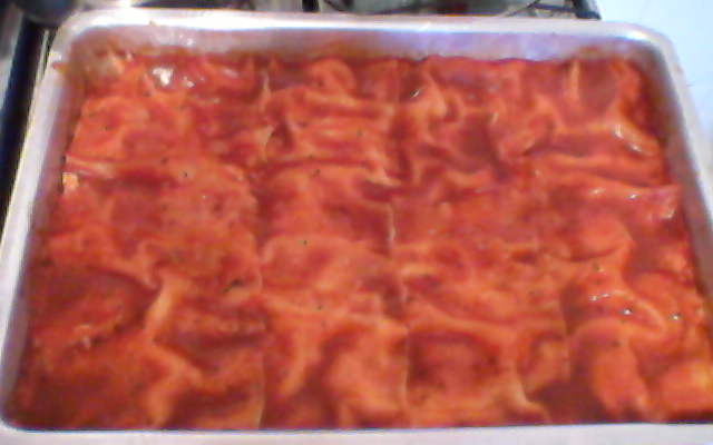 Lasanha de frango cremoso da Ju