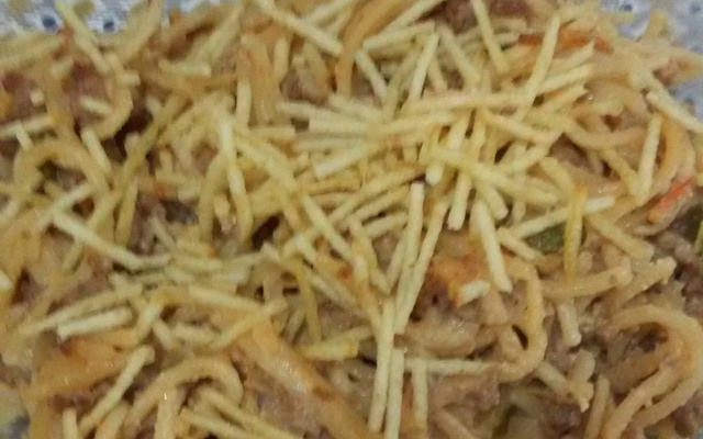 Macarrão à bolonhesa especial