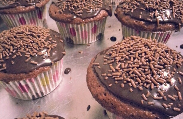 Muffin de chocolate