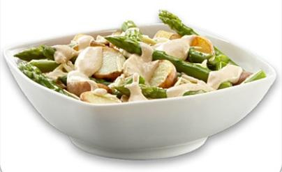 Salada de Batatas e Aspargos