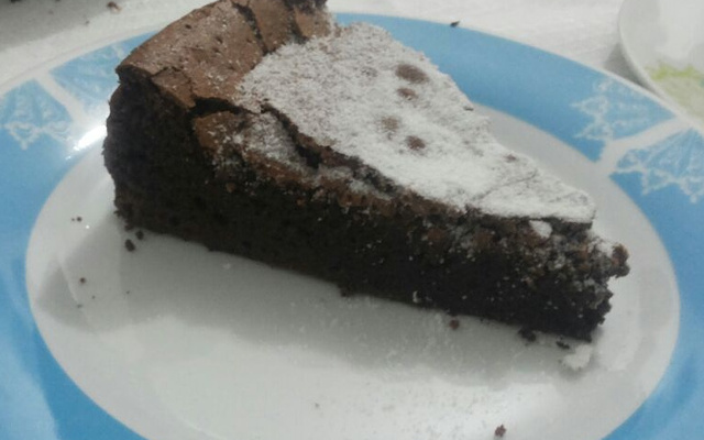 Torta cremosa de chocolate