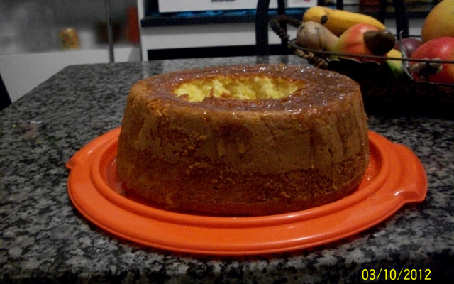 Bolo de laranja rápido