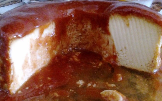 Pudim romeu e julieta na panela de pressão