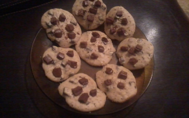 Cookie de chocolate tradicional