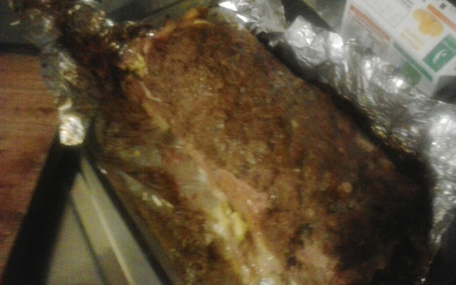 Rocambole de carne moída