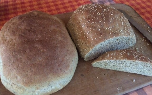 Pão integral macio e rápido