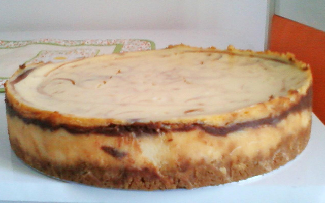 Cheesecake de chocolate