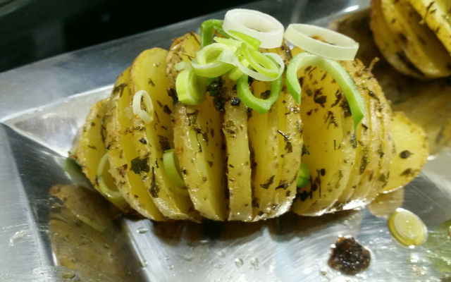 Batata assada no forno