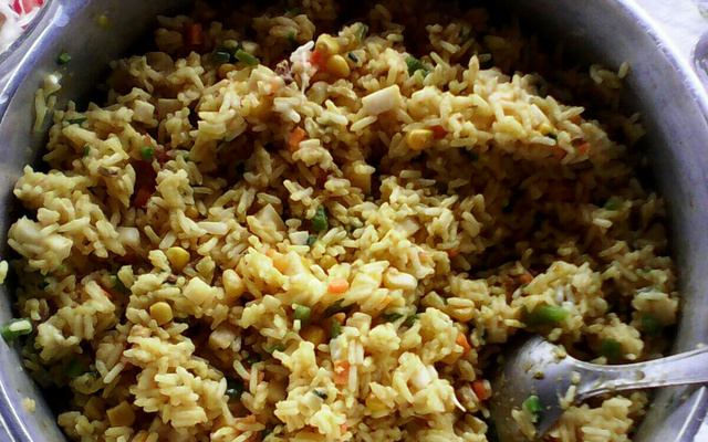 Rizoto de milho verde