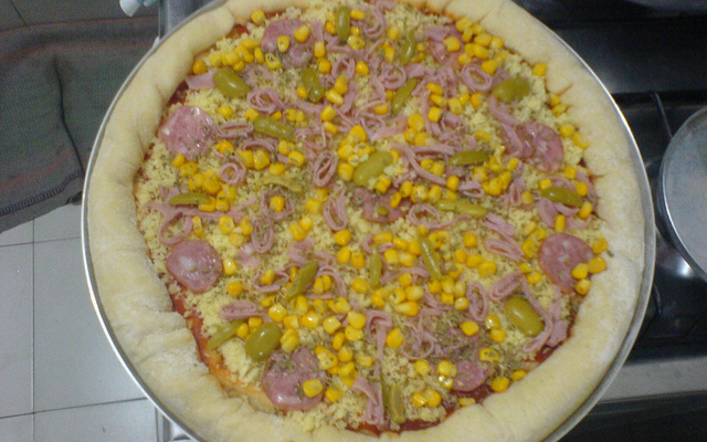Massa de pizza